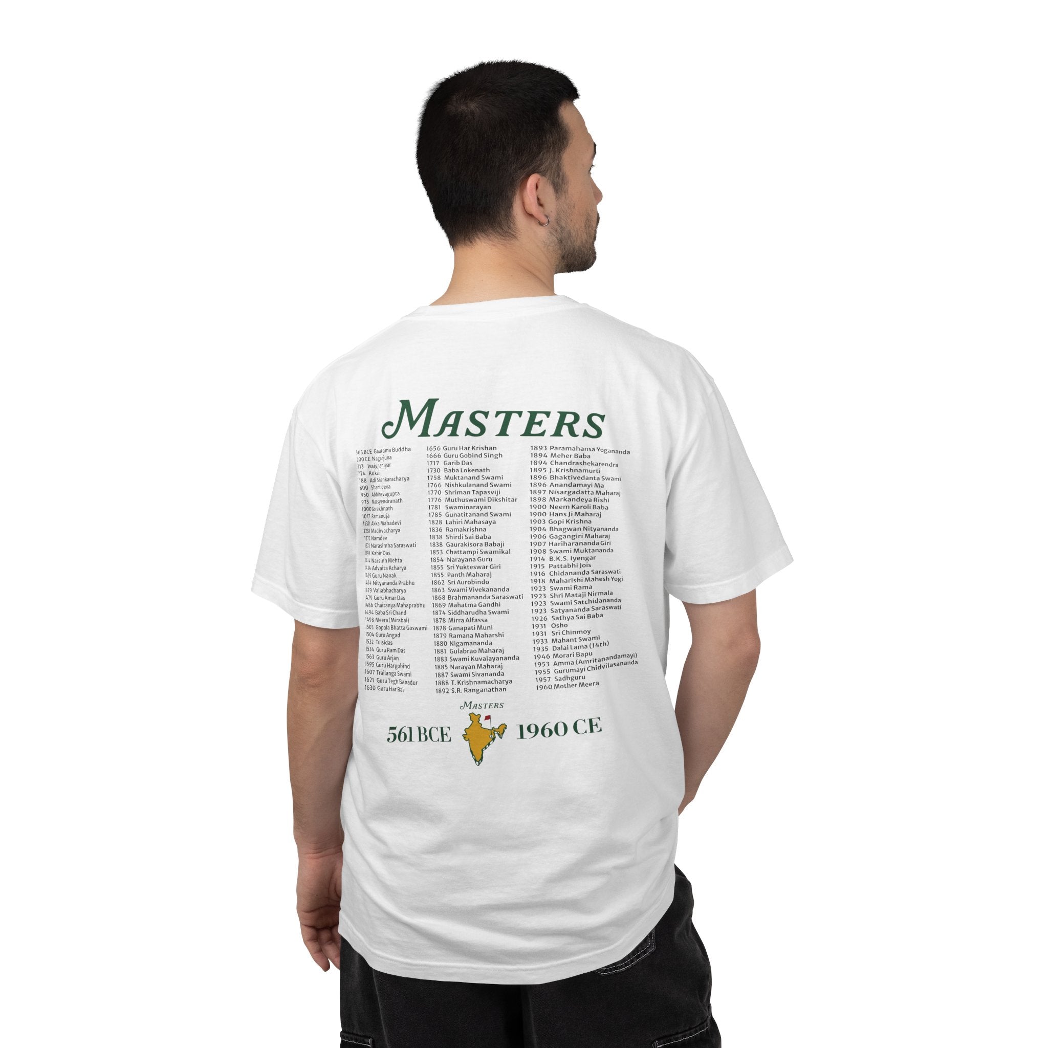 Masters of India T-shirt | White
